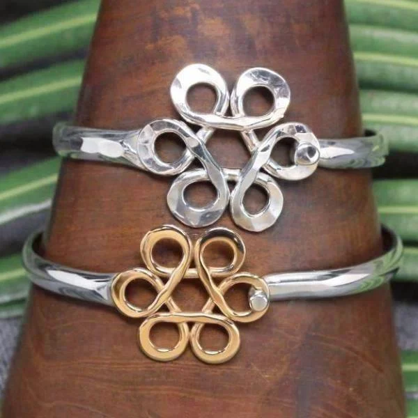 adjustable leather bangle bracelet-Flower of Life Classic Bracelet