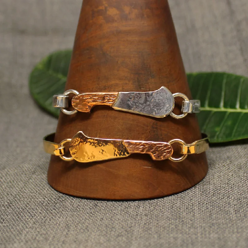 adjustable leather gemstone bracelet-Machete 5mm Latching Bracelet