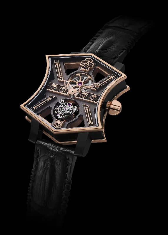 watches for men with rugged design and military-inspired aesthetics-Cumbere Tourbillon Tourbillon