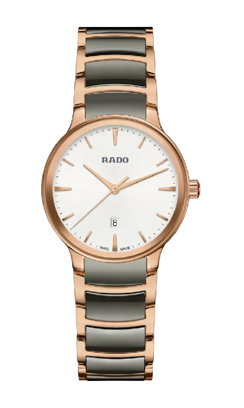 sports watches for women with lap timer and fitness modes-RADO Centrix Watch for Women R30024012