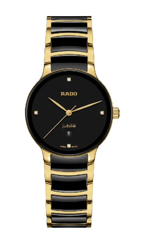 women’s wristwatches with minimalistic design for casual wear-RADO Centrix Diamonds Watch for Women R30025712