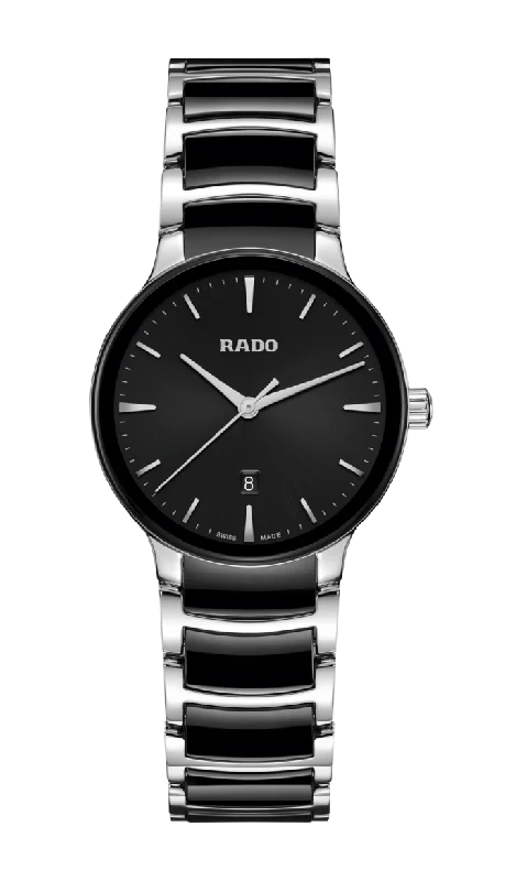 best hybrid watches for fitness tracking and classic aesthetics-RADO Centrix Watch for Women R30026152