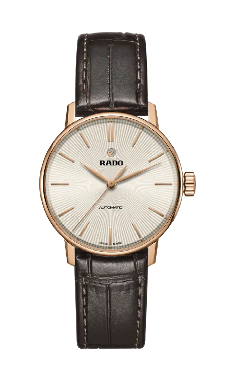 fitness watches for men with blood pressure and oxygen monitoring-RADO  Coupole Classic Automatic Watch for Women R22865115