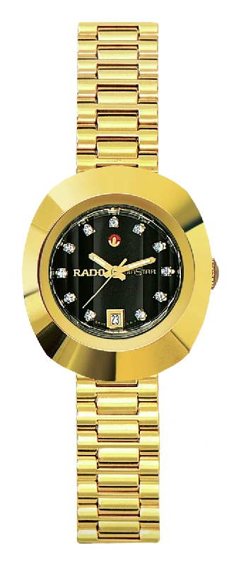 luxury women’s watches with rose gold accents-RADO Original Watch for Women R12416613