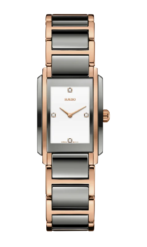 luxury watches with moonphase complication and premium materials-RADO Integral Watch for Women R20141712