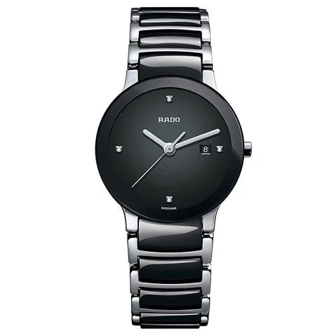 fitness tracking watches with sleep and step monitoring-RADO Centrix Diamonds Watch for Women R30935712