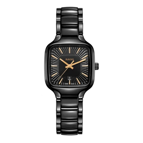 luxury men’s watches with mechanical movement-RADO True Square Analog Watch for Women R27080172