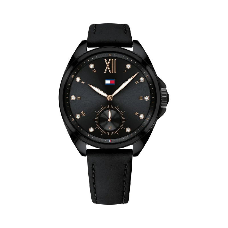 solar-powered watches for active individuals with outdoor adventure features-Tommy Hilfiger TH1781991 Analog Watch For Women