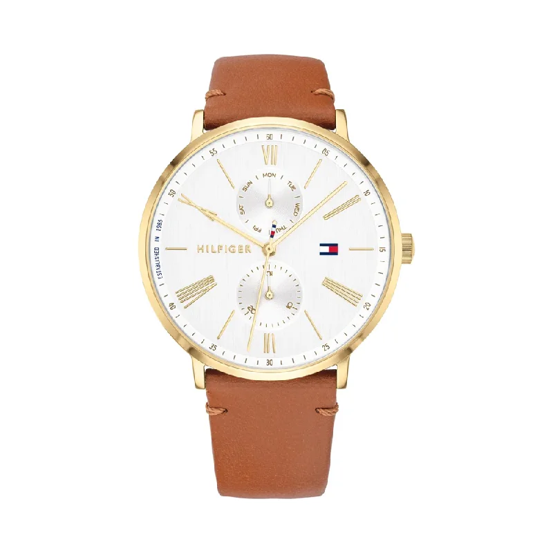 women’s watches with minimalist face and leather strap-Tommy Hilfiger TH1782073 Jenna Analog Watch For Women