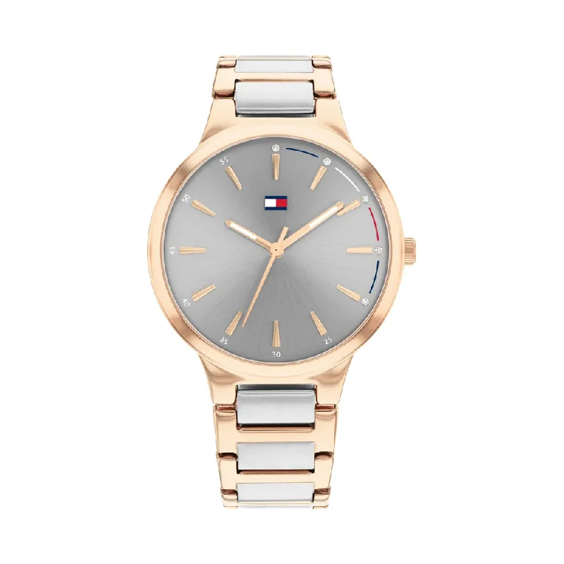 solar-powered outdoor watches with durability and long battery life-TOMMY HILFIGER TH1782399 Bella Watch For Women