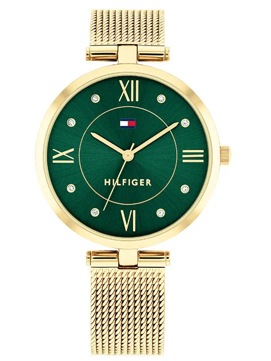 watches for men with leather straps and chronograph functions-TOMMY HILFIGER Women Ella Le - TH1782711