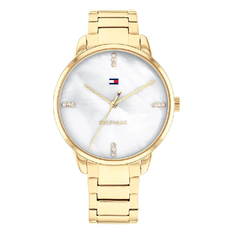 solar-powered watches with eco-friendly materials and designs-TOMMY HILFIGER Women Paige - TH1782546