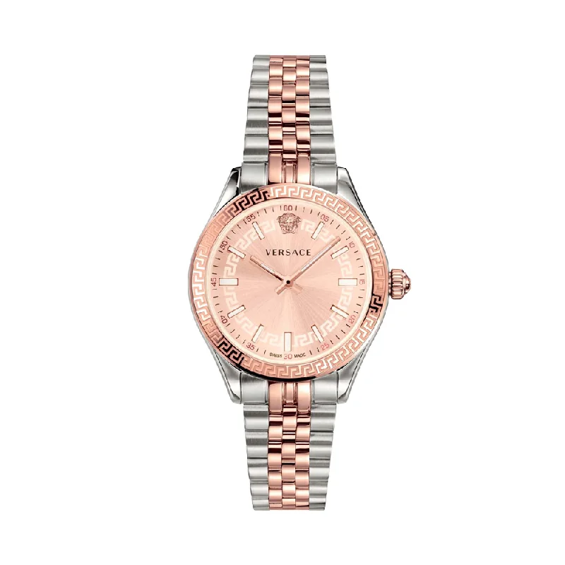 luxury women’s watches with rose gold accents-VERSACE VEHU00620 Hellenyium Watch For Women