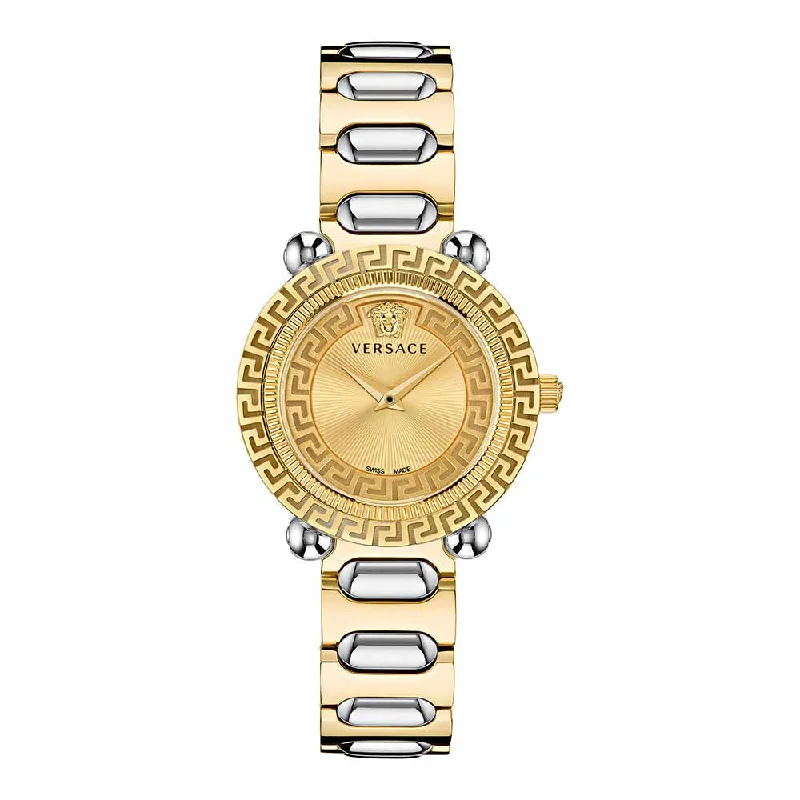 luxury men’s watches with precision quartz movement and steel band-VERSACE Women Lexi - VE6I00423