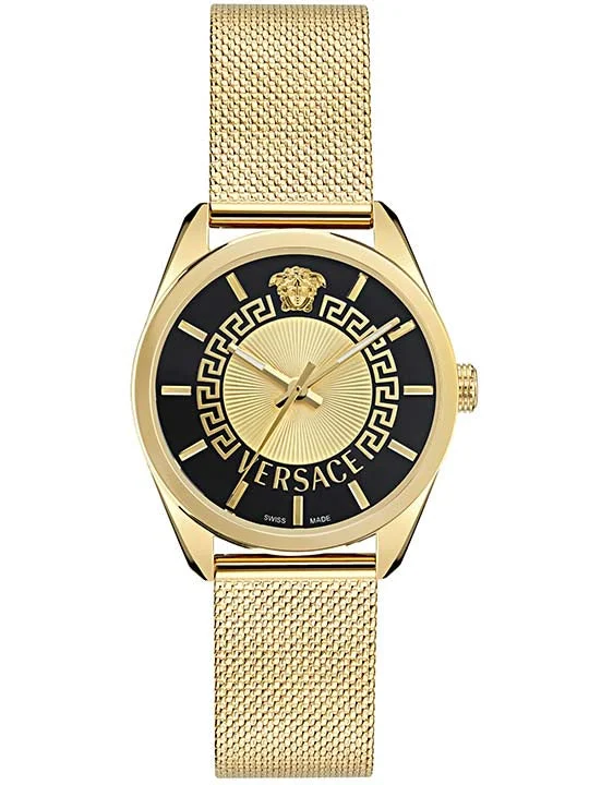 watches for men with bold design and digital display-VERSACE Women New V-Circle - VE8A00424