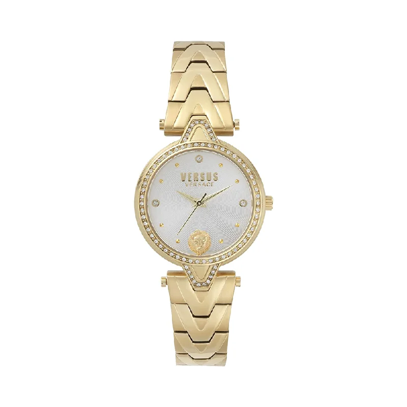 luxury watches for men with diamond-encrusted details-Versus Analog White Dial Women's Watch - VSPCI3517