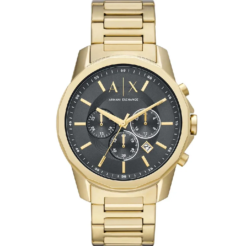 hybrid watches with built-in activity tracker and traditional analog design-Armani Exchange AX1721 Banks Chronograph