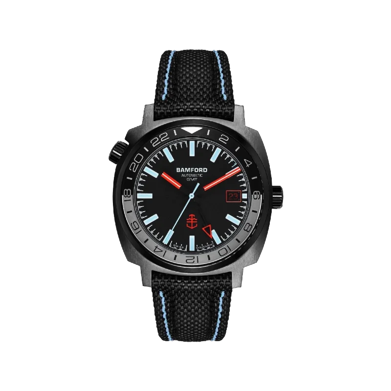 waterproof fitness watches for tracking steps and swim performance-Bamford x Time+Tide GMT2