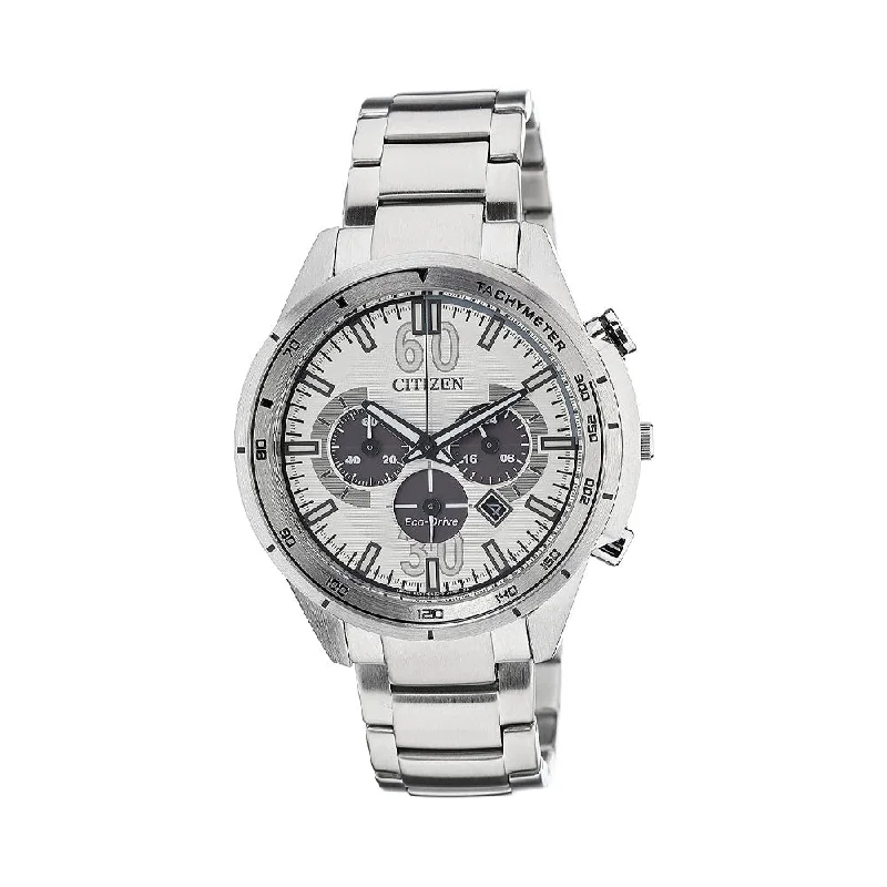 waterproof fitness watches with advanced activity tracking features-Citizen Eco-Drive Chronograph Men's Watch - CA4120-50A