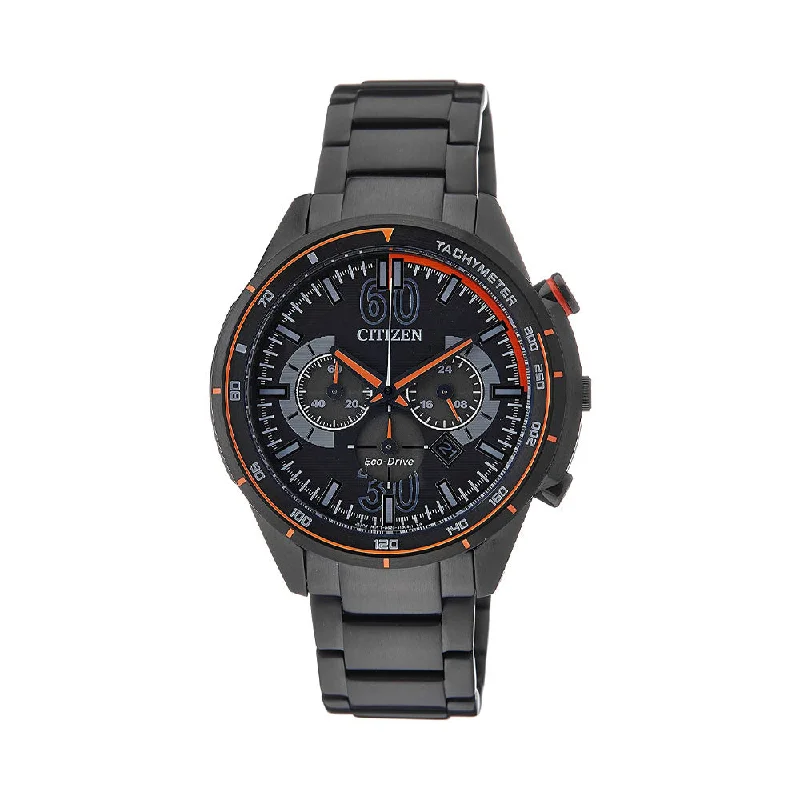 eco-friendly watches with sustainable materials-Citizen Eco-Drive Chronograph Men's Watch - CA4125-56E