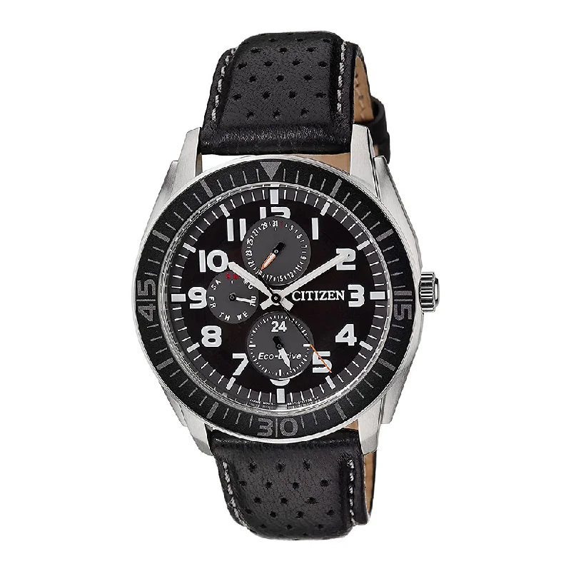 luxury watches with sapphire crystal and polished cases-Citizen Eco-Drive Multi-Function Men's Watch - AP4010-03E