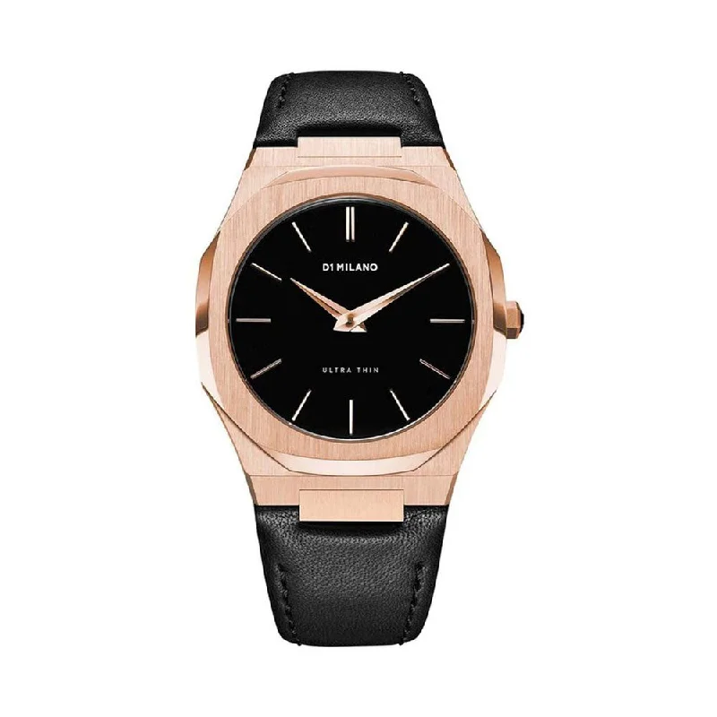 women’s watches with gold-tone and stainless steel for versatility-D1 MILANO UTLJ03 Ultra Thin Watch For Men