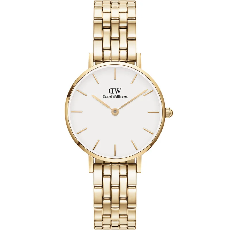 stylish smartwatches with health and fitness monitoring features-Daniel Wellington DW00100614 Petite Lumine