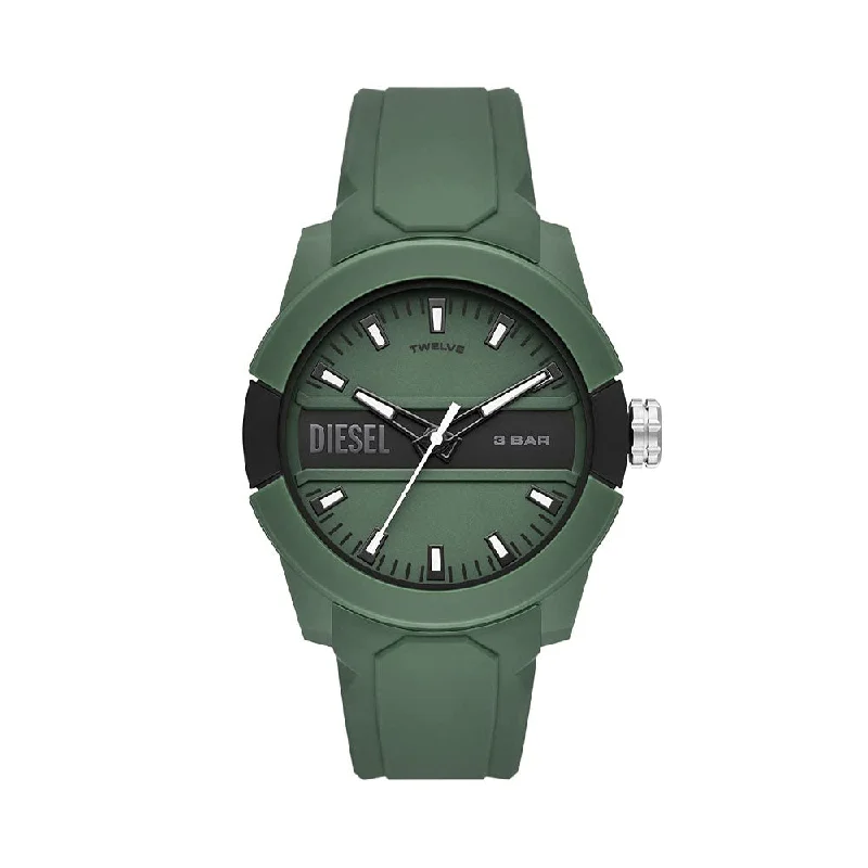 watches for men with classic look and durable, high-performance design-DIESEL Double Up Men Analog Watch- DZ1983