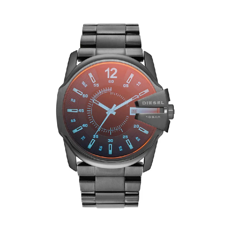 waterproof digital watches for athletes and fitness enthusiasts-DIESEL DZ1965 Master Chief Watch For Men