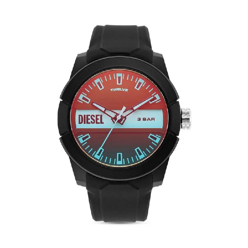 fitness watches for men with heart rate monitoring and sleep tracking-DIESEL DZ1982 Double Up Watch For Men ‌