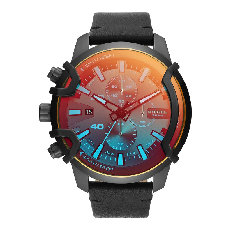 smartwatches with advanced health tracking and fitness features-DIESEL Men Griffed - DZ4519