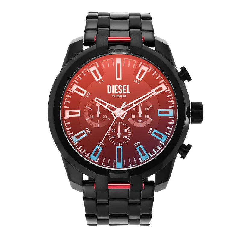 women’s hybrid watches with health tracking and classic look-DIESEL Men Split - DZ4589