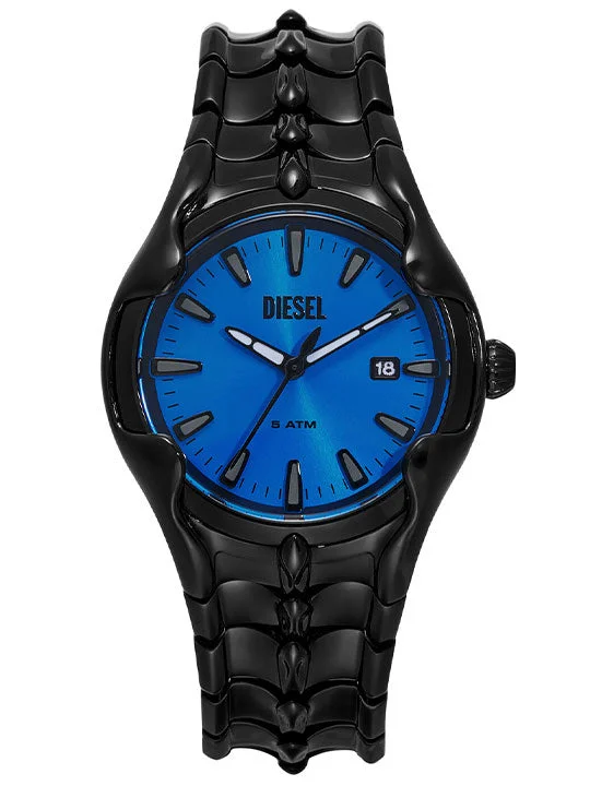 fitness watches with integrated GPS for cycling and running-DIESEL Men Vert - DZ2198