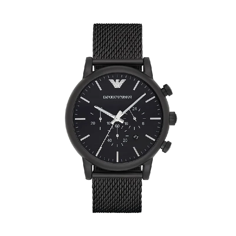 hybrid watches for fitness enthusiasts with long-lasting battery-EMPORIO ARMANI AR1968 Luigi Chronograph Watch For Men