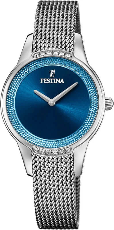 watches for men with bold designs and digital displays-Festina Mademoiselle Stainless Steel Analog Ladies Watch I Model F20494/2 Quartz Movement