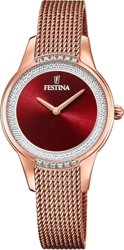 sports watches for women with lap timer and fitness modes-Festina Mademoiselle Stainless Steel Analog Ladies Watch I Model F20496/1 Quartz Movement