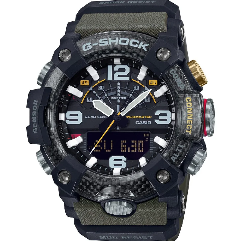 fitness watches for men with heart rate and GPS for outdoor activities-G-Shock Mudmaster GGB100-1A3