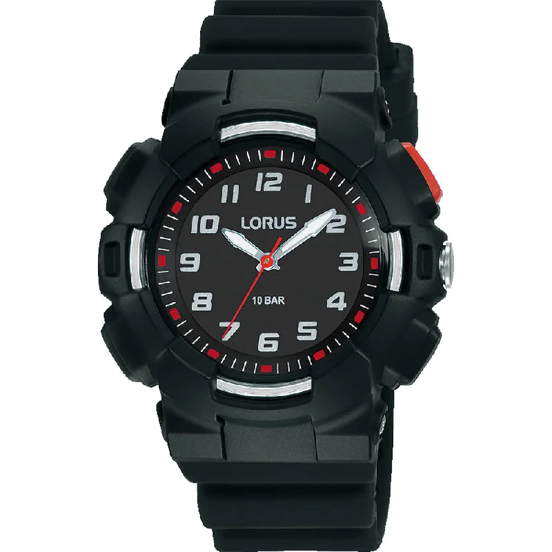 digital sport watches for running with timer and stopwatch-Lorus R2347NX-9