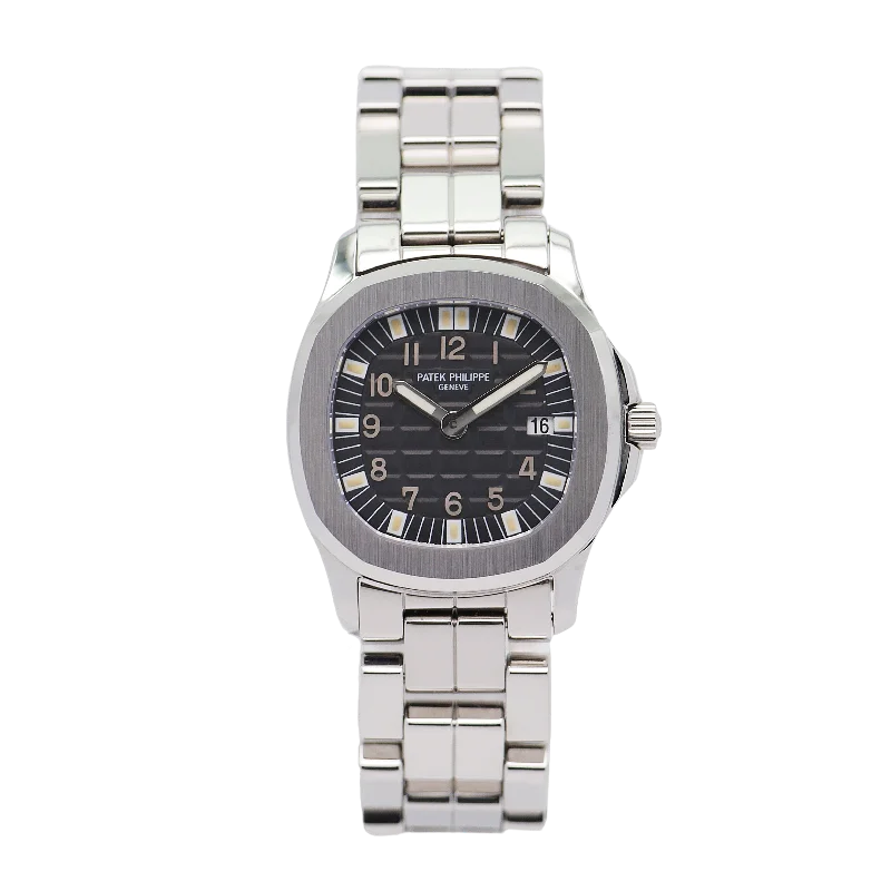 watches for men with bold design and digital display-Patek Philippe Lady Aquanaut Stahl 4960/1A-001 - 2000