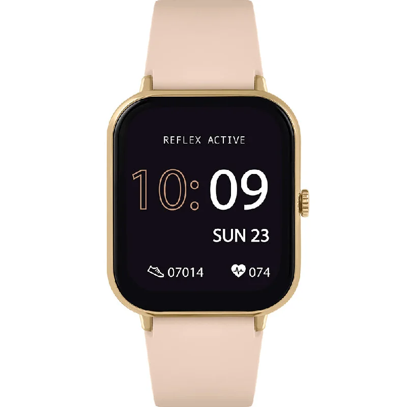 solar-powered watches for women with minimalistic designs-Reflex Active RA23-2172 Series 23 Smartwatch