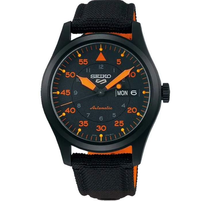 solar-powered watches for sustainable and eco-conscious fashion-Seiko 5 SRPH33K Sports Flieger Automatic