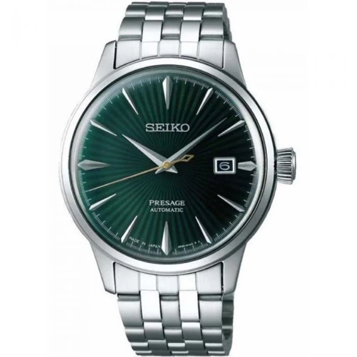 solar-powered watches with simple design for everyday wear-Seiko Presage SRPE15J  'The Mockingbird' Cocktail Time Watch