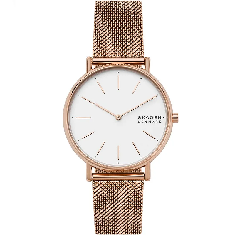 best watches for travel with time zone features-Skagen SKW2784 Signature