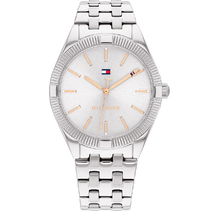 men’s luxury watches with polished steel and leather bands-Tommy Hilfiger Rachel 1782548