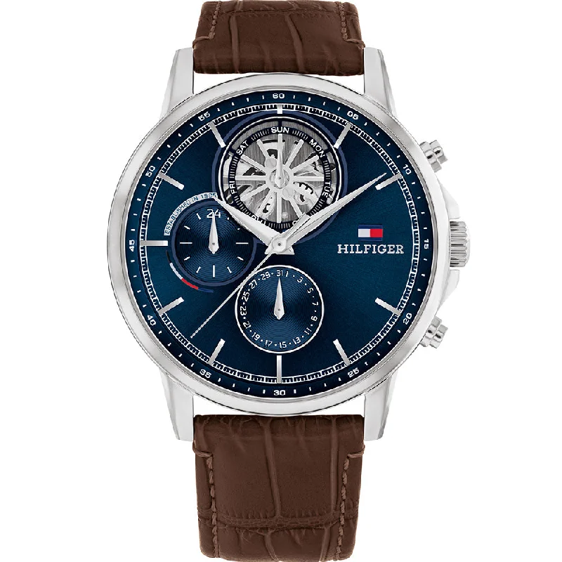 solar-powered watches for outdoor enthusiasts-Tommy Hilfiger Stewart 1710629 Multi-Function