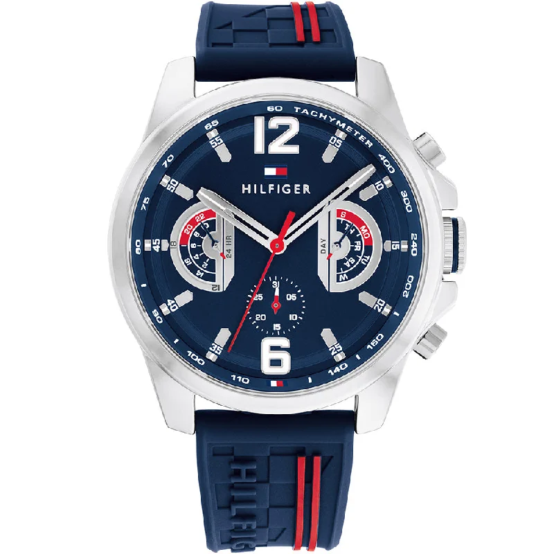 watches for women with gemstone-encrusted dials and elegant designs-Tommy Hilfiger Tucker 1710635 Multi-Function