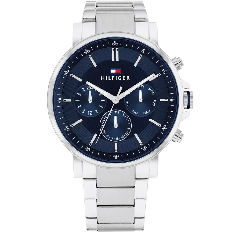 luxury men’s watches with precision quartz movement and steel band-Tommy Hilfiger Tyson 1710588 Multi-Function